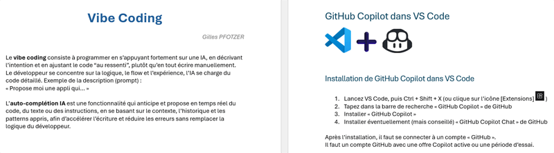 Formation Vibe Coding - Initiation