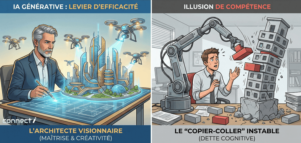 IA générative : levier d'efficacité ou illusion de compétence