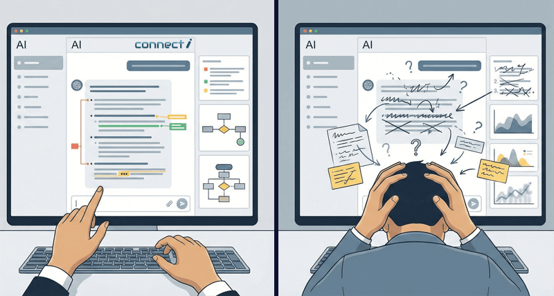 IA générative : accélérateur pour les experts (clarté, structure) ou faux raccourci pour les débutants (confusion, désordre)
